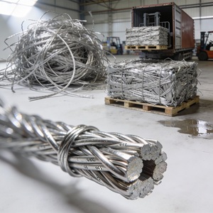 เศษลวดอะลูมิเนียมอุตสาหกรรม 6063 ลวดอะลูมิเนียมเงาสำหรับโรงงานผลิตโลหะผสมและโรงกลั่น - Product Image 4