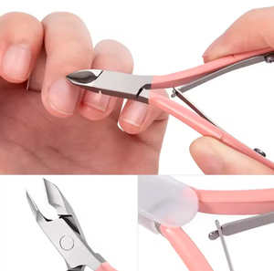 Cortauñas Profesional de Acero Inoxidable de Alta Calidad, Cortauñas Curvo con Abertura de Mandíbula Ancha para Manicura, Más Vendido - Product Image 6