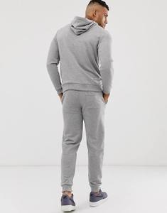 Conjunto Deportivo Informal de Dos Piezas para Hombre, Sudadera con Capucha Bordada, Estilo Informal, para Otoño e Invierno - Product Image 4