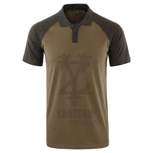 Camiseta Polo de alta calidad para hombre, tela de punto de fibra de bambú y algodón transpirable de Color sólido, cómoda camiseta Poloshirt - Product Image 3