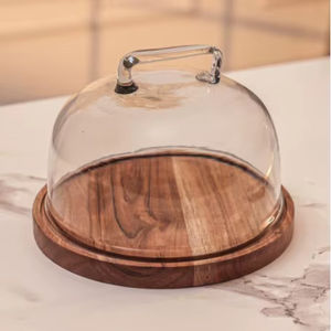 Modern Acacia wood Luxury <b>cake</b> <b>stand</b> - Product Image 1