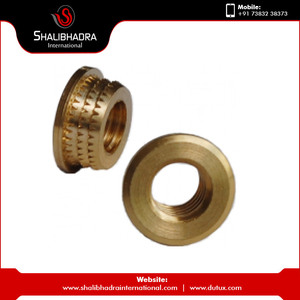 น็อตทองเหลืองอเนกประสงค์ไมโครแทรกทองเหลืองตรงจากอินเดีย - Product Image 5