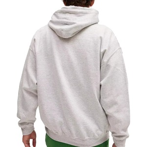 Custom 400 GSM Oversized Pullover Hoodie No <b>String</b> Thick Sweatshirt Hooded Puff Print Customizable fleece sweatshirt <b>hoodies</b> - Product Image 2