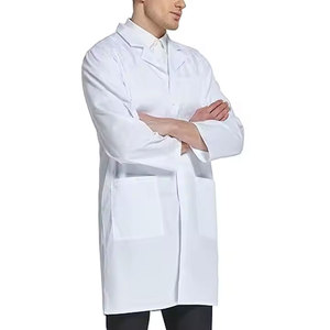 Bata de laboratorio médico con logotipo personalizado, bata de laboratorio médico transpirable, bata de laboratorio médico de color personalizada - Product Image 6