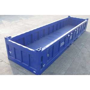 Conteneur en acier demi-hauteur robuste 20 marchandises en vrac, système de pile modulaire, conception sécurisée - Product Image 4