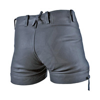 Shorts en cuir de qualité supérieure, respirants, décontractés, à motif uni, service OEM personnalisé, marque privée, fabriqué au Pakistan, vente en ligne