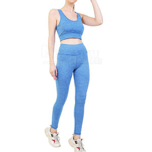 เซตโยคะเอวสูงสำหรับผู้หญิงชุดเล่นโยคะฟิตเนสเอวสูงสำหรับผู้หญิง - Product Image 5