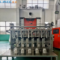 Récipient de nourriture de papier d'aluminium de contrôle de PLC Mitsubishi d'origine du Japon LK-T130 faisant la machine avec la longue durée dans l'usine chinoise