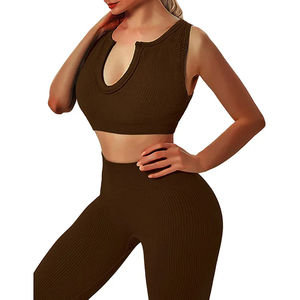 Soutien-gorge de gymnastique sans couture de haute qualité pour femmes vêtements de sport d'entraînement respirants pour femmes - Product Image 5