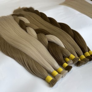 ผมมนุษย์สำหรับต่อผมชาวรัสเซียแบบตรงสีธรรมชาติแบบพรีเมี่ยม - Product Image 6