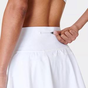 Jupe de tennis pour femmes 100% coton Vêtements de sport Port quotidien de qualité supérieure - Product Image 6