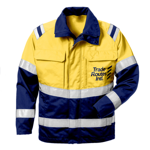 Chaqueta industrial impermeable de alta visibilidad Ropa de seguridad duradera con características reflectantes para la fabricación a granel - Product Image 1