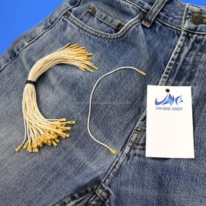 VNB Marque BB Boucle Coton Résine De Riz 20cm D'épaisseur Corde Durable Sacs Pour Femmes Bagages Étiquettes D'emballage Hang Tag String Vêtement Utilisation - Product Image 3