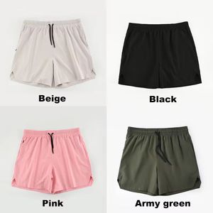 Shorts de sport en tissu durable, été, séchage rapide, spandex/polyester, uni, style streetwear, poche latérale pour homme - Product Image 6