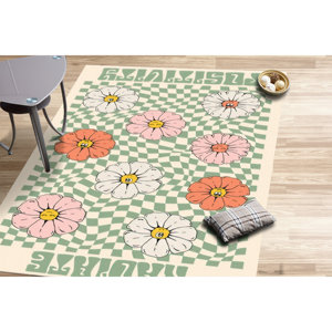 Printed <b>Rug</b>: Car Mat <b>Rugs</b>, Soft Tones <b>Rug</b>, Flowers, <b>Rug</b> Personalizeds <b>Rugs</b>,<b>Chenille</b> <b>Rug</b> - Product Image 1
