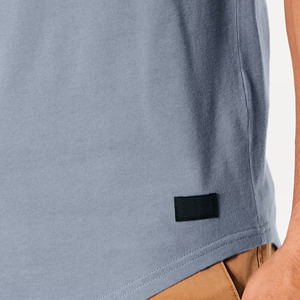 Camiseta de Algodón Orgánico 100% Tejida de Primera Calidad para Hombre, OEM, MOQ Bajo, con Inspección de Control de Calidad al 100% de Fábrica de Ropa BD - Product Image 5