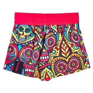 Pantalones cortos de compresión para hombre, personalizados, de tela peinada, con abertura media alta, para MMA, Rash Guard de sublimación, BJJ y Grappling - Product Image 2