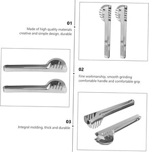 อุปกรณ์บนโต๊ะอาหารแบบคลิปหนีบทำจากสเตนเลสสตีลคุณภาพสูง - Product Image 2