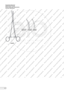 Phẫu thuật heaney faure cắt bỏ tử cung kẹp 8 1/<span class=keywords><strong>2</strong></span> "(21 cm) răng cưa dọc răng đơn cong phụ khoa cụ - Product Image 4