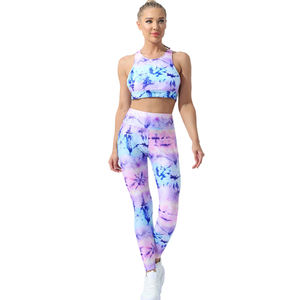Ropa de Yoga para mujer 2024, ropa de diseño superior, ropa deportiva para mujer, conjunto deportivo, conjunto de ropa atlética para ejercicio sin costuras - Product Image 3