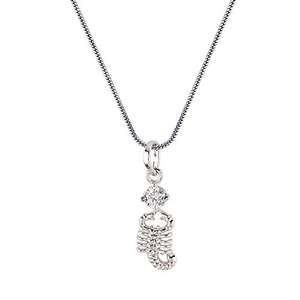 Nupcial plata cristal Cubic Zirconia cadena colgante collar joyería conjunto para mujeres niñas novia Bridesma - Product Image 1