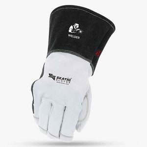 Skatiq ถุงมือหนัง SG-8090อเนกประสงค์ของแท้ถุงมือนิรภัย - Product Image 5