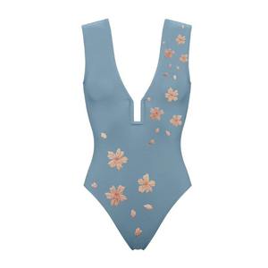 Maillots de bain à paillettes pour femmes élégantes | Vêtements de plage moulants respirants | Tenue personnalisée d'été à vente chaude - Product Image 3