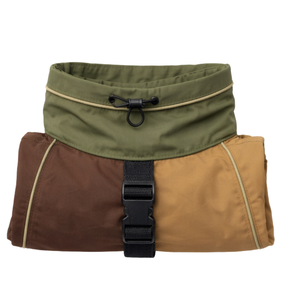 Manteau de pluie imperméable pour chien, vert, marron, beige, avec capuche, léger, coupe-vent, pour chiens de taille moyenne et grande, pour l'extérieur - Product Image 6