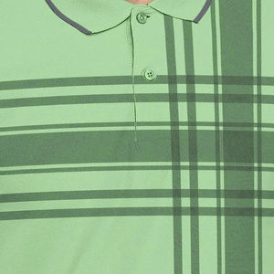 Nouveaux polos T-shirt polo pour hommes Logo brodé personnalisé respirant uni à manches courtes polos décontractés de grande taille pour hommes - Product Image 6