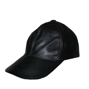 Casquette de baseball noire de haute qualité en gros, impression en relief, sergé, cuir imperméable, casquette de baseball tendance, couvre-chef pour tête de 48 à 50 cm - Product Image 5