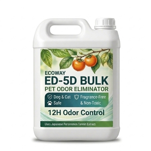 น้ำยาขจัดกลิ่นสัตว์เลี้ยงสูตรธรรมชาติ ED-5D |   น้ำยาดับกลิ่นสารสกัดจากผลไม้สำหรับสุนัขและแมว |   ปราศจากน้ำหอม 12 ชั่วโมง |   ไต้หวัน |   ขนาดใหญ่ 20 ลิตร - Product Image 1