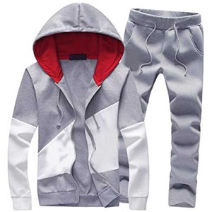 Chándal de Invierno Unisex con Logotipo Personalizado, 100% Algodón, con Capucha en Colores Contrastantes - Servicios de Fabricación - Product Image 1