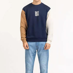 Sweat-shirt à capuche en coton épais à manches longues et col rond avec motif imprimé, personnalisable, motif vierge, personnalisé grande taille pour hommes - Product Image 3