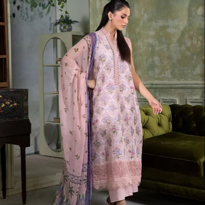 Costumes de pelouse pour femmes/robe d'été vêtements pour femmes/robe pour femmes pakistanaises Salwar Kameez dernière collection de vêtements Desi - Product Image 1