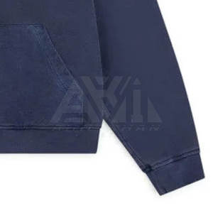 Sweat-shirts en coton et polyester pour hommes avec strass d'hiver - Polaire de haute qualité Logo personnalisé et service OEM/ODM - Product Image 4