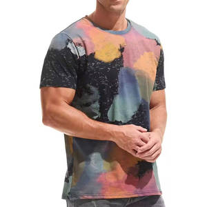 Camiseta de sublimación cómoda de Material duradero Ajuste regular 100% Poliéster Ligero Ecológico Transpirable Hombres - Product Image 3