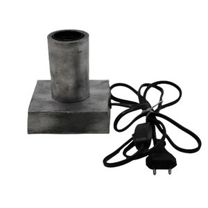 Bougeoir en aluminium pour décoration de maison avec poignée en cuivre plaqué couleur marron pour décoration de mariage - Product Image 6