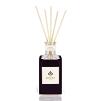 Diffuseur de parfum d'ambiance Chiara Firenze Nero Di Bacco, bouteille de 101-200 ml, bâtonnets, fabriqué en Italie, contrôlé par application, usage domestique, 1 an