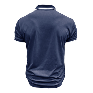 Camisetas Polo de Verano para Hombre de Alta Calidad, Transpirables, de Punto, 100% Algodón, Manga Corta, para Deporte, Golf, Estilo con Botones - Product Image 5