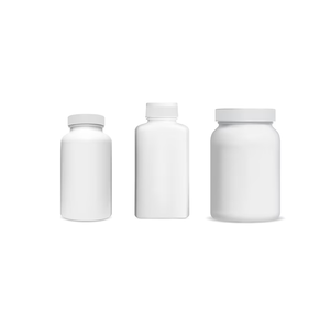 High Quality <b>White</b> Plastic <b>Box</b> Empty Vitamin Bottles Custom Food Grade Supplements Protein Nutritional Powder Container <b>Box</b> - Product Image 1