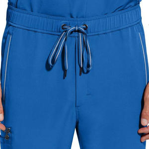 Pantalones de fregado con logotipo personalizado bordado Unisex pantalones médicos uniforme cómodo para laboratorios clínicas y hospitales - Product Image 2