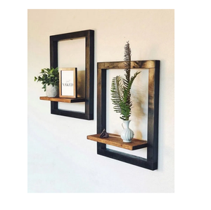 Articles de décoration murale en bois faits à la main ornements rétro artisanat naturel fait à la main et forme ronde et vente - Product Image 6