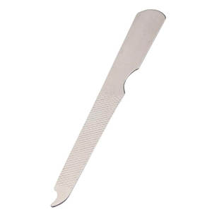 Wholesale Stainless Steel Manicure Nail Personal Care File Professional High Quality Double Sides Nail File - Product Image 1