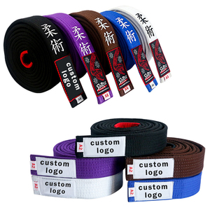 Cinturón de Judo ProFitter con Logotipo Personalizado, Marrón, Rojo, Azul, Morado, 100% Algodón, 340g, Impresión Digital, Ropa Deportiva de MMA, Unisex, Servicios OEM - Product Image 3