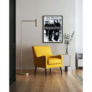 Modern Style Depeche Mode Band <b>Poster</b> Black <b>Frame</b> Paper Material for Wall Usage - Product Image 1