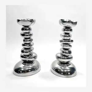 Bougie à la mode Votives 2025 nouvelle maison et hôtel bureau décoration fer mur chauffe-plat bougeoir incroyable Style bougies en métal - Product Image 6