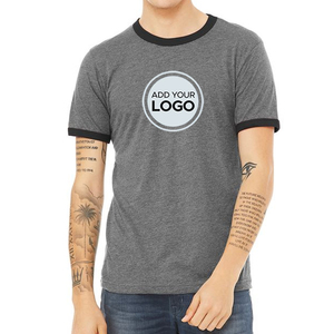 เสื้อยืดคอกลม Bella Canvas Tri-blend Ringer แบบสั่งทำพิเศษ - Product Image 1