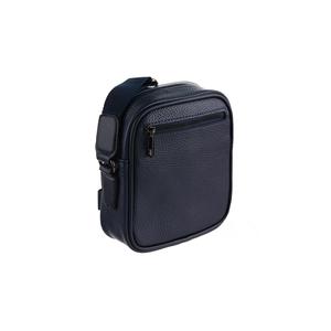Borsa Messenger da uomo in pelle con tracolla resistente all'acqua