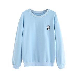 Sudaderas de Punto Casuales de Alta Calidad para Mujer, 100% Poliéster, de Secado Rápido y Transpirables, para Otoño e Invierno, Nuevo Diseño Urbano - Product Image 1