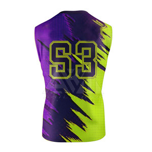 Conjuntos de Uniformes Deportivos Sublimados de Poliéster, Manga Corta, Transpirables, de Secado Rápido, Personalizables para Entrenamiento Deportivo - Product Image 4